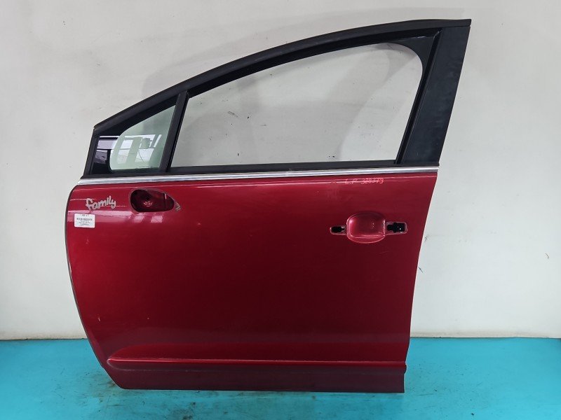 Drzwi przód lewe Peugeot 5008 5d bordowy LKRD Drzwi przód lewe Peugeot 5008 5d bordowy LKRD