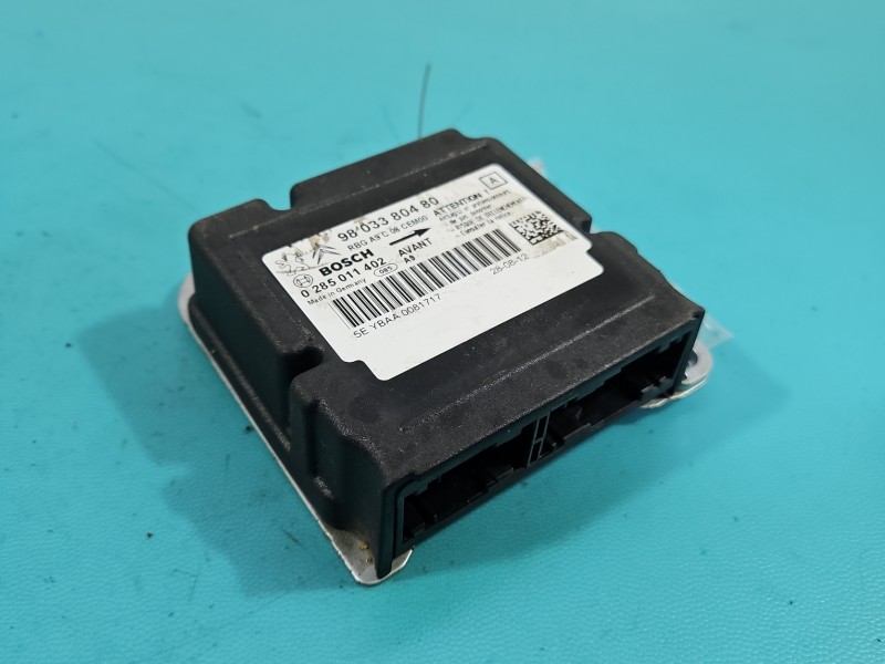 Sterownik poduszek airbag Peugeot 208 I 9803380480, 0285011402