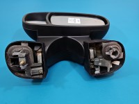 Lusterko lewe Renault Trafic II Europejska, 5pin, chropowate dolne szkło lusterka europa