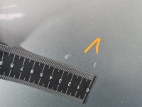 Drzwi tył prawe Honda Civic VIII UFO sedan 4d srebrny nh-700m