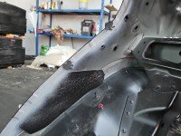 Błotnik tył prawy Mercedes W205 czarny 197 ćwiartka