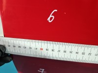 Drzwi tył lewe Vw Passat B7 sedan 4d czerwony ly3d