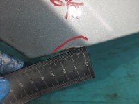 Błotnik przód prawy Mercedes W245 srebrny 761