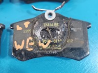 Tarcze hamulcowe tył klocki Vw Golf VI 1.6 tdi