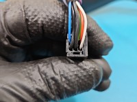 Lusterko lewe Citroen C3 III 16-24 6+2pin .Składane elektrycznie CZERWONY KTVD europa