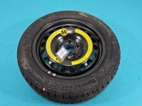 Koło zapasowe 16" dojazdowe dojazdówka Skoda Superb II Rozstaw śrub: 5x112, Continental, 205/55 2011R ET45, CONTINETAL