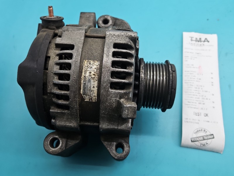 TEST Alternator Toyota Auris I 104210-5140, 27060-0R011 2.0 D4D