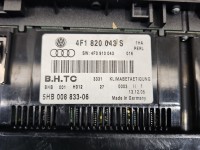 Konsola panel nawiewu Audi A6 C6 4F1820043S