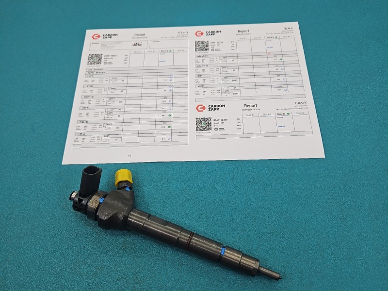 Wtryskiwacz listwa wtryskowa 0445110369, 03L130277J Vw Touran I 2.0 tdi Cfh 140KM