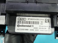 Konsola panel nawiewu Audi A3 8P 8P0820043BG, A2C53301899