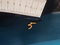 Drzwi tył prawe Mazda 6 II GH HB 5d czarny A3F