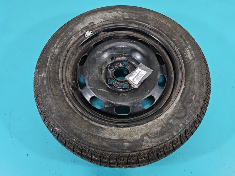 Koło zapasowe 15" dojazdowe dojazdówka Vw Golf IV Rozstaw śrub: 5x100, Continental, 195 mm, Profil opony: 65, 195/65/R15 6J...