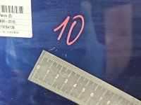 DRZWI PRZÓD LEWE KIEROWCY Vw Sharan I 5d granatowy LB5N