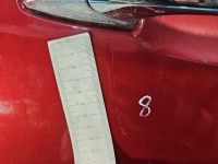 Drzwi tył lewe Dodge Caravan V 07-20 HB 5d bordowy