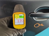 Drzwi tył lewe Skoda Octavia II HB 5d stalowy, 9901