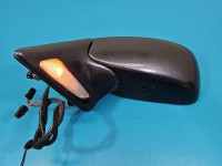 Lusterko lewe Peugeot 807 elektryczny, Europejska, składane elektrycznie . 5+2+2 pin, rysy na obudowie europa