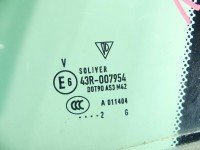 Szyba drzwi tył lewa Porsche Panamera I 970 HB