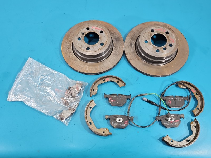 Tarcze hamulcowe tył klocki BMW X5 E70 3.0d