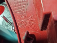 Lampa tył lewa 09-12 LIFT Pęknięty klosz Renault Clio III HB EUROPA
