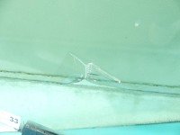 Szyba drzwi przód prawa Porsche Panamera I 970 HB