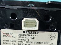 Przełącznik radia nawigacji panel Renault Koleos 253B06778R