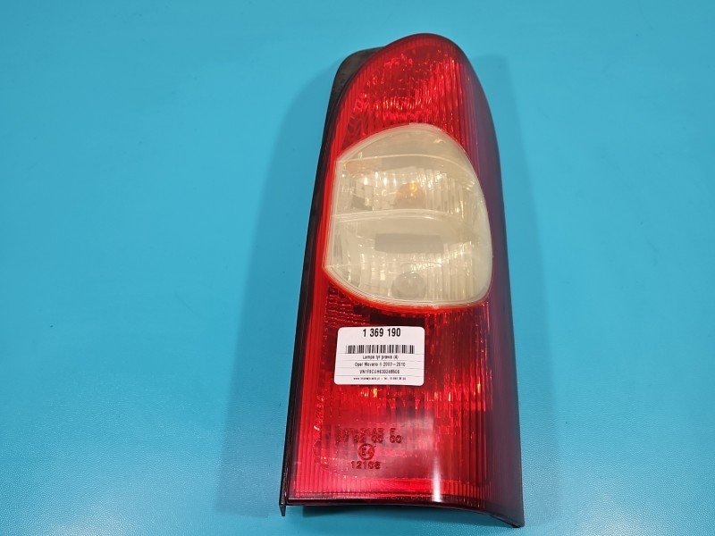 Lampa tył prawa Opel Movano II HB