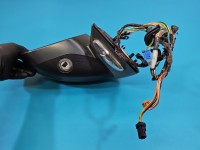 Lusterko lewe Citroen C4 Grand picasso I 06-13 elektryczny, Europejska, Kod lakieru: KEBC, składane elektrycznie. 6+5+3 europa