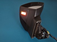 Lusterko prawe AUDI Q7 II 4M Europa / Lakier:LC5M / 15pin + kamera / Pęknięty kierunkowskaz / wkład lusterka ociera o...