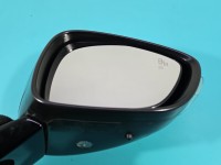Lusterko prawe Citroen C4 Picasso II 13-19 malowana, elektryczny, Europejska, 10+8pin, małe rysy na obudowie i szkle...