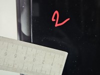 Drzwi tył lewe Mercedes W222 sedan 4d 197