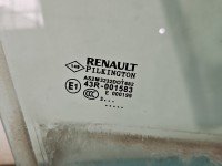 Szyba drzwi tył prawa Renault Captur I HB