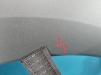 Błotnik przód lewy Renault Modus srebrny