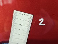 Drzwi przód lewe Renault Laguna II 5d bordowy