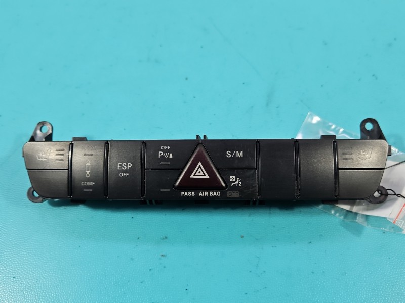Przełącznik Mercedes, ESP PDC Awaryjne Zawieszenia podgrzewania foteli Mercedes ML W164 A1648700551