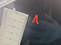 Błotnik przód lewy JAGUAR XF I X250 liliowy