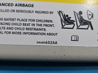 Przesłonka lewa Dodge Journey DASZEK osłona przeciwsłoneczna