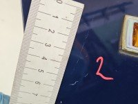 Błotnik przód prawy Opel Corsa D granatowy Y20Z