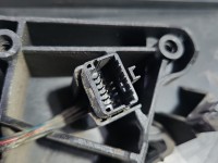 Lusterko lewe Renault Megane III czerwony, malowana, elektryczny, Europejska, Kod lakieru: DV727, rysy, odpryski, 9pin...