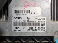 Komputer Sterownik silnika 39114-4A210, 0281014909 hyundai H1 II 2.5 crdi (D4CB)