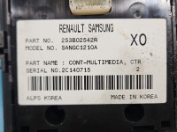 Przełącznik radia nawigacji panel Renault Scenic III 253B02542R