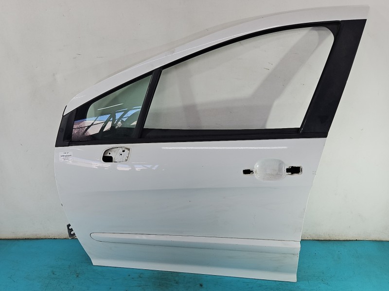 DRZWI PRZÓD LEWE KIEROWCY Peugeot 308 I T7 5d biały EWP