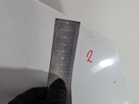 Maska przednia Renault Megane III biały DV369