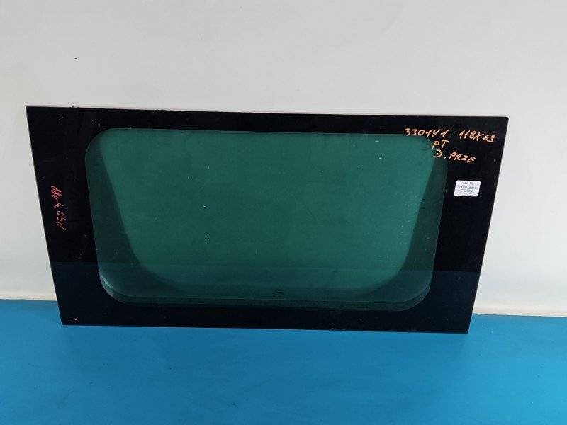 Szyba drzwi tył prawa Ford Transit 00-06 HB