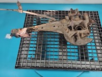 Piasta koła tył lewa zwrotnica łożysko Toyota Rav4 IV 2.0 D4D