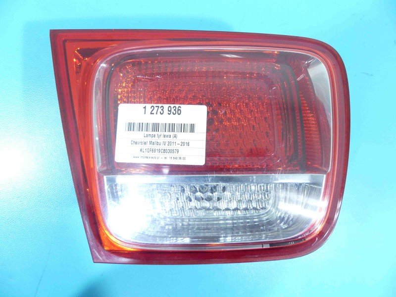 Lampa tył lewa Chevrolet Malibu IV 11-16 sedan