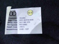 Tapicerka drzwi przód prawa boczek AUDI Q7 I 4L 4L0863979