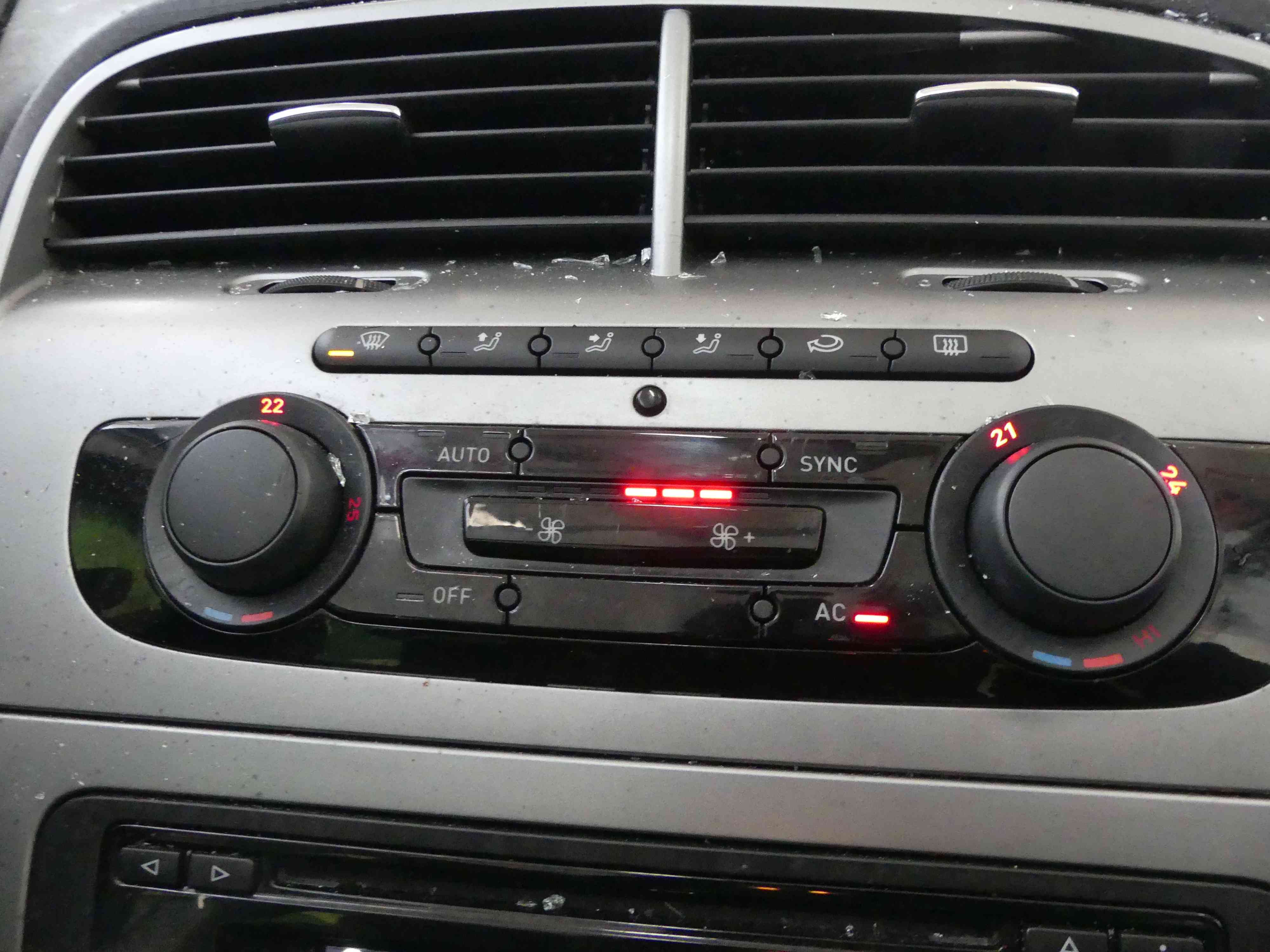 Panel nawiewu Seat Altea 5P0907044T