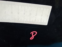 Drzwi tył prawe Mercedes W222 sedan 4d 197