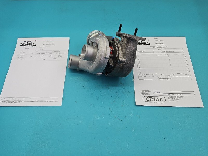Turbosprężarka Regenerowana Alfa romeo 156 712766-2, 55191596, MIV 002231 1.9 jtd 116KM Turbosprężarka Regenerowana Alfa romeo 156 712766-2, 55191596, MIV 002231 1.9 jtd 116KM