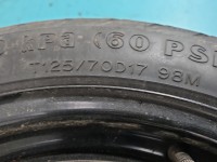 Koło zapasowe 17" dojazdowe dojazdówka Toyota Auris I 5x114.3, BFGoodrich, 125 mm, Profil opony: 70, IMPRK1562561, 125/70...